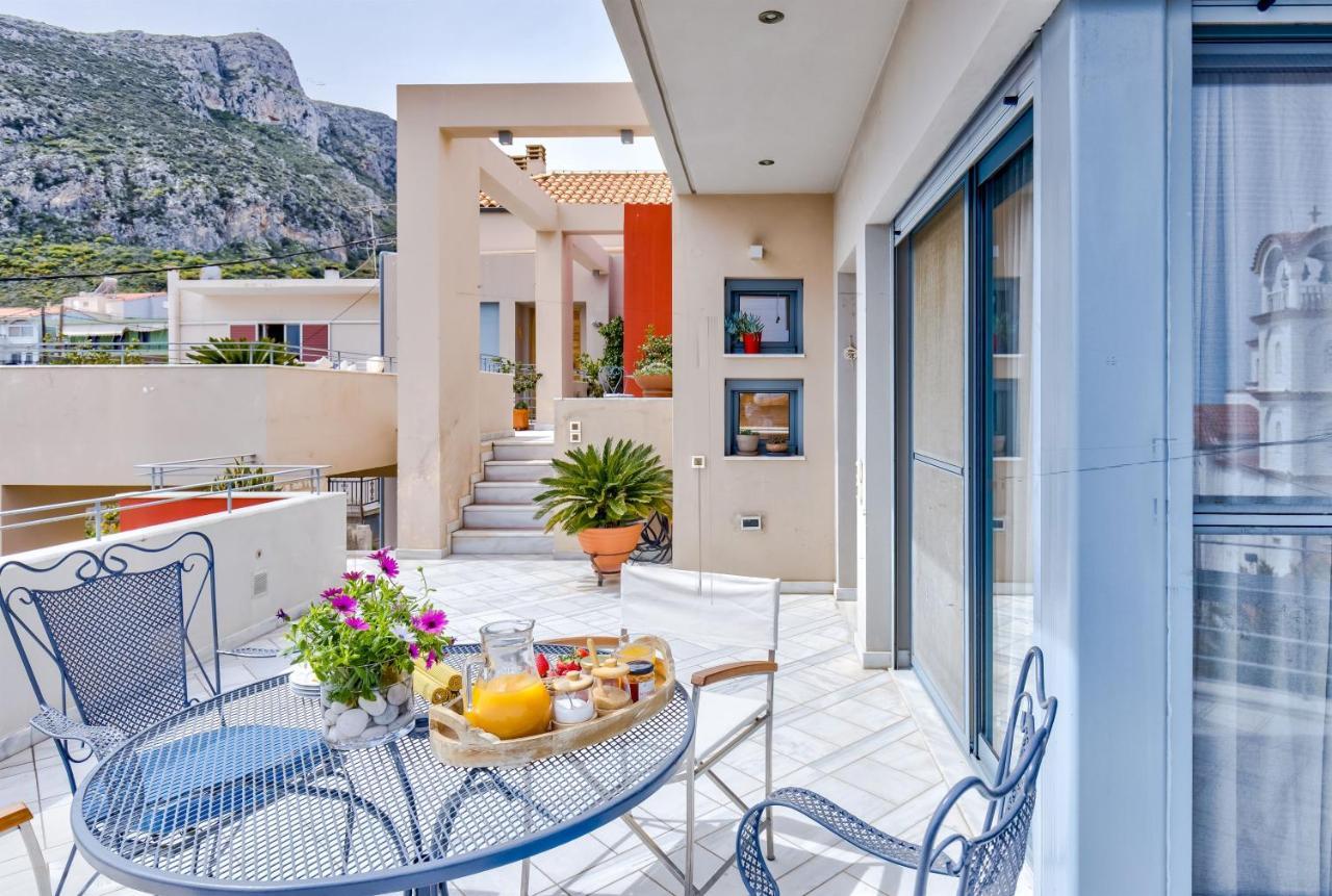 Monemvasia Modern Flat With Panoramic Sea View Exterior foto